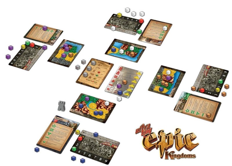 Gamelyn Games Ultra-Tiny Epic Kingdoms Pocket Board Game - Image 2